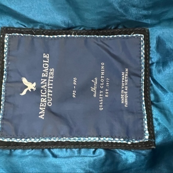 American Eagle womens black double breasted winter jacket - Picture 11 of 11